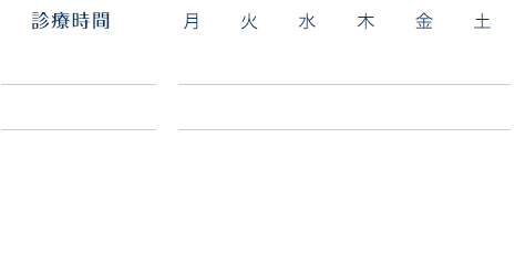 診療時間